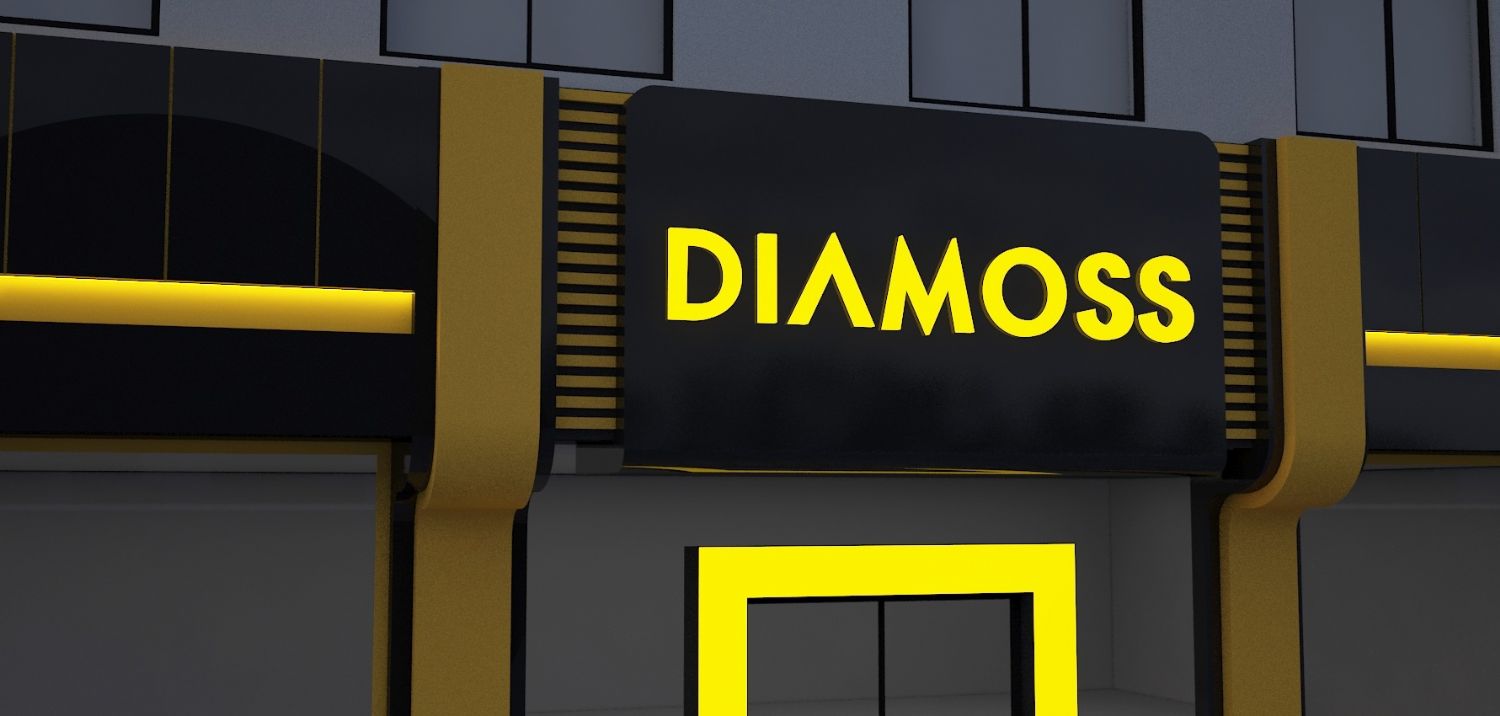 Diamoss Çarşı Şubesi Cephe Çalışmamız