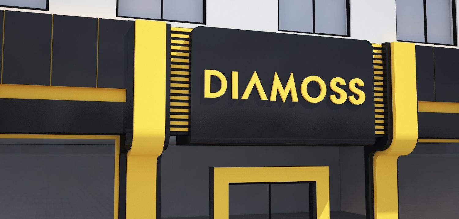 Diamoss Çarşı Şubesi Cephe Çalışmamız