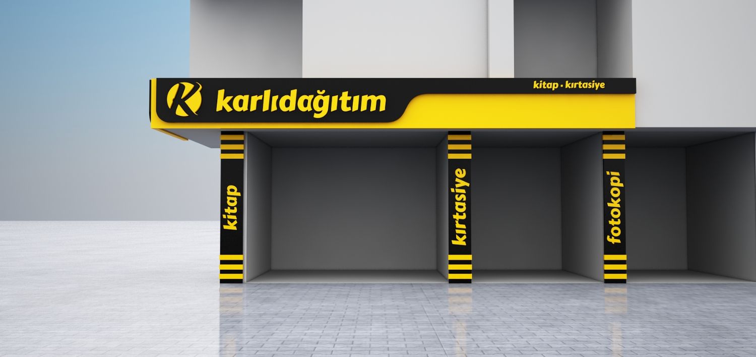 Karlı Dağıtım Tabela Çalışması