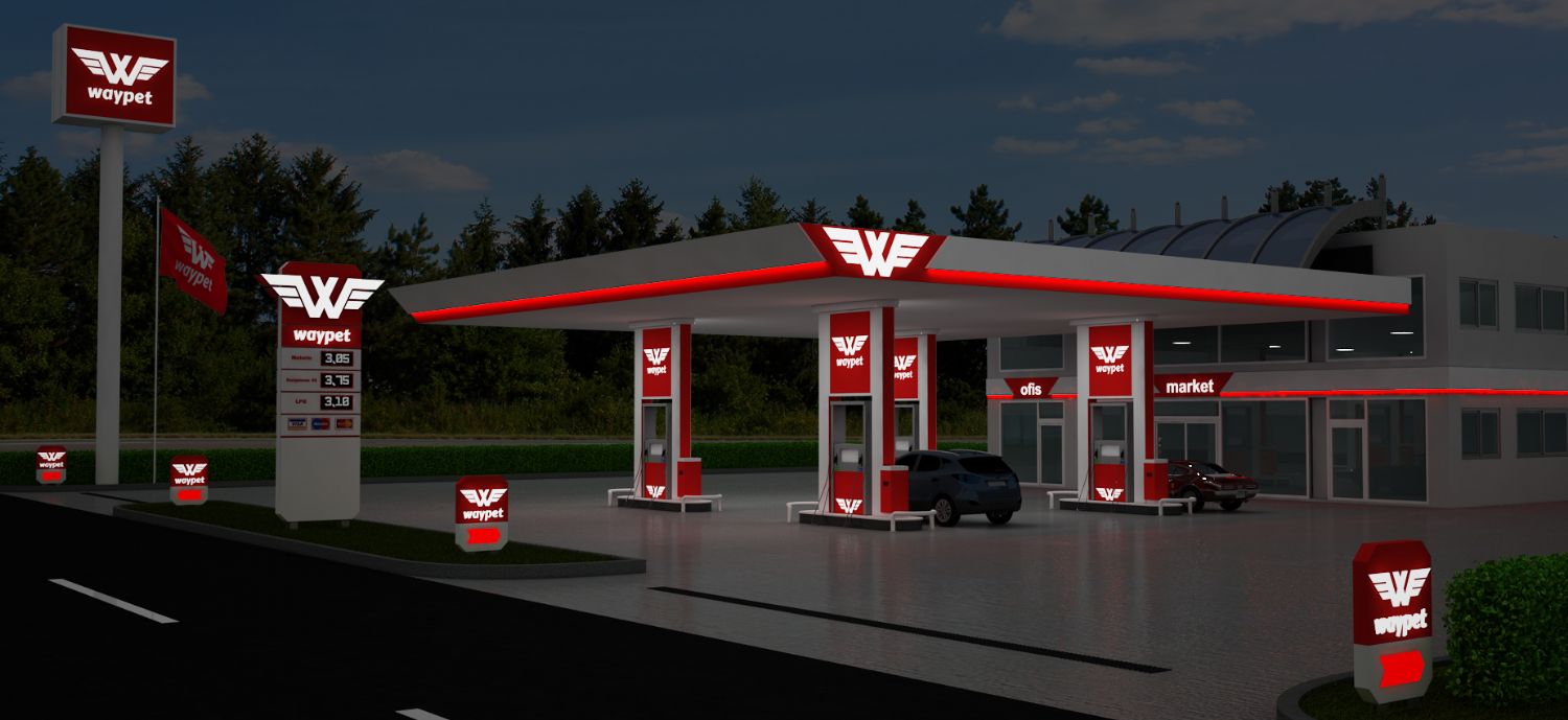 Waypet Petrol İstasyon Çalışmamız